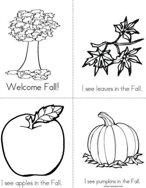 Welcome Fall Mini Book from TwistyNoodle.com Welcome Fall Coloring Pages, Pictures Of Pumpkins Fall, Season Worksheet, Preschool Pattern Worksheets, Fall Preschool Worksheets, Abc Activity, Preschool Patterns, Worksheet For Kindergarten, Fall Worksheets