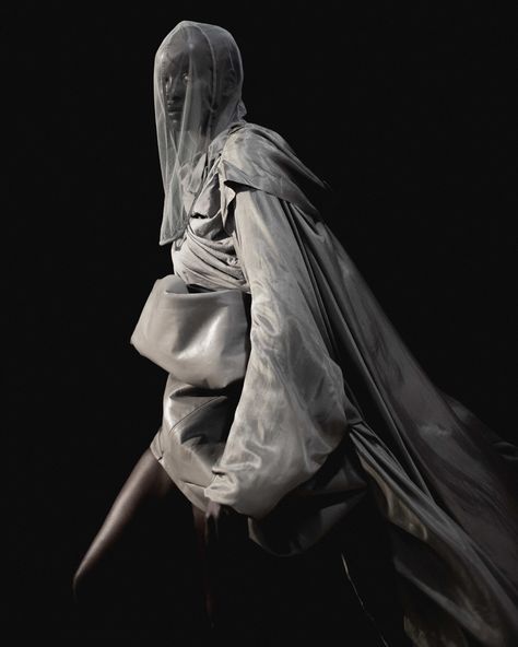 Rick Owens Spring/Summer 2024 Womenswear | AnOther Rick Owens Moodboard, Rick Owens Editorial, Rick Owens Archive, Fringe Clothes, Upcycle Tops, Rick Owens Runway, Rick Owens Ss23, Fringe Clothing, High Fashion Art