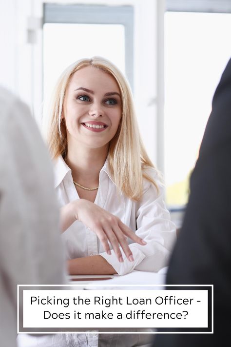 Finding the right loan officer is just as important—perhaps more so—as finding the right real estate agent. Your loan will have a long-term impact on your finances and choosing the best loan is critical to your financial health. The right loan officer not only guides you through the mortgage process, but ensures you get the best possible option for your needs. Mortgage Process, Loan Officer, Cash Loans, Financial Health, Real Estate Tips, Customer Care, Financial Services, Make A Difference, Estate Agent