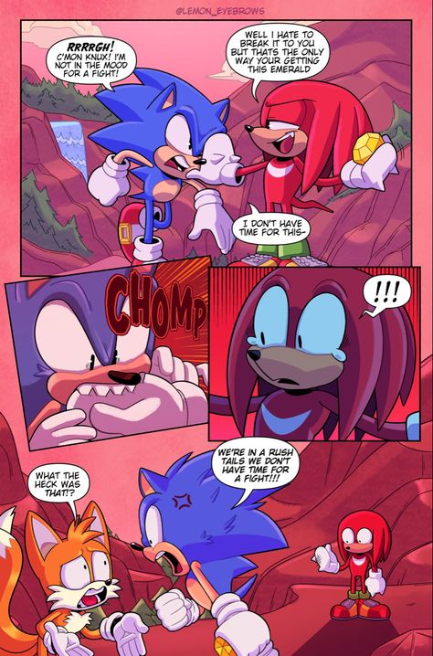 Sonic And Tails, Dik Dik, Sonic & Knuckles, Short Comic, Sonic Heroes, Sonic Funny, Sonic Fan Characters, Blue Hedgehog, Sonic Franchise