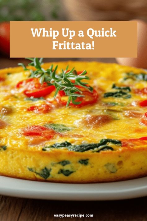 Close-up of a freshly made frittata with visible eggs, cheese, and vegetables on a white plate. Vegetable Frittata Recipes Healthy, Low Sodium Frittata Recipes, Simple Frittata Recipes, One Pan Egg Toast, Egg Dinners, Egg Dinner Recipes, Simple Frittata, Frittata Recipes Baked, School Cookies Recipe