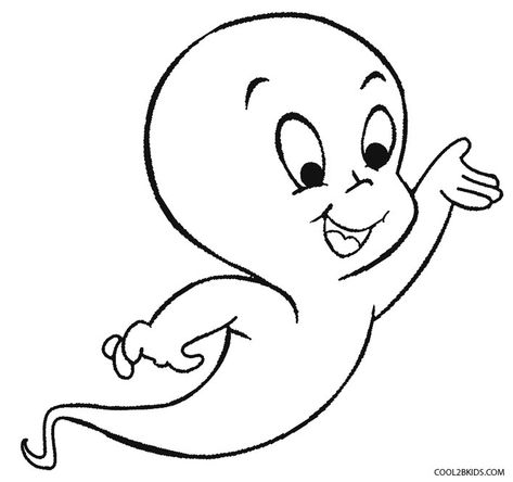 Printable Ghost Coloring Pages For Kids | Cool2bKids Cute Ghost Coloring Pages, Casper Coloring Pages, Bold And Easy Coloring Page Halloween, Casper The Friendly Ghost Svg, Happy Halloween Coloring Pages For Kids, Disney Princess Colors, Kid Coloring Page, Color Drawing Art, Drawing Sheet