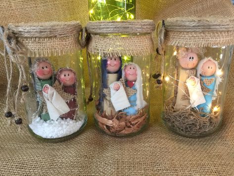 Advent Crafts, Sunday School Crafts For Kids, Handmade Christmas Crafts, Happy Birthday Jesus, Nativity Crafts, Diy Decor Ideas, Home Diy Ideas, Home Diy Decor, Sunday School Crafts