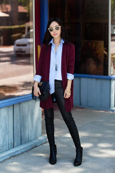 Maroon Cardigan Outfit, Burgundy Cardigan Outfit, Maroon Cardigan, Burgundy Cardigan, Burgundy Outfit, Burgundy Blazer, Cardigan Outfit, Cardigan Outfits, Burgundy Sweater