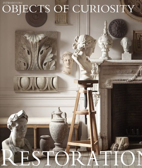 Greek Statues, Tumblr Art, Light Academia, Restoration Hardware, 인테리어 디자인, Digital Photography, Art Studios, Aesthetic Art, Home Deco