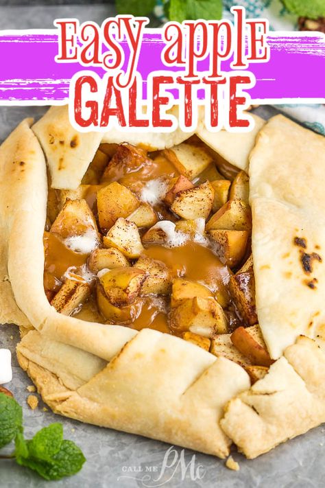 Adorable Desserts, Ready Made Pie Crust, Best Apples For Baking, Favorite Pie Recipes, Pie Easy, Frozen Pie Crust, Easy Pie Crust, Apples Cinnamon, Apple Galette