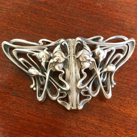 Design Art Nouveau, Bijoux Art Nouveau, Art Nouveau Silver, Vintage Jewellery Rings, Vintage Belt Buckles, Art Nouveau Design, Art Nouveau Jewelry, 자수 디자인, Vintage Belt