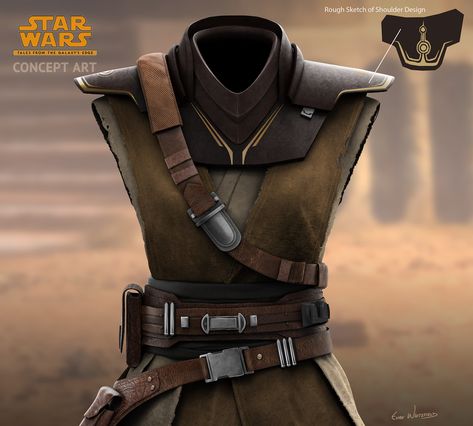 Concept Art Star Wars, Droid Concept Art, Jedi Armor, Jedi Outfit, Mandalorian Cosplay, Star Wars Background, Star Wars The Old, Star Wars Fashion, Star Wars Characters Pictures