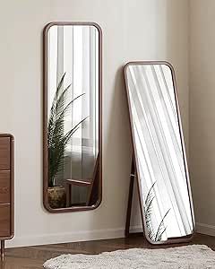 Full Length Mirror Wood Frame, Full Length Mirror With Stand, Full Length Mirror Hanging, Full Length Mirror In Bedroom, Wood Full Length Mirror, Freestanding Wall, Full Length Mirror Stand, Mirror With Stand, Mirror Floor