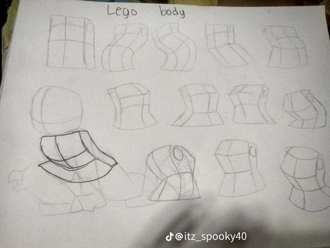 Lego Body Base, Lego Anatomy, Lego Drawing, Lego Monkey, Eye Drawing Tutorials, I Did My Best, Body Base Drawing, Monkey Art, Creative Drawing Prompts