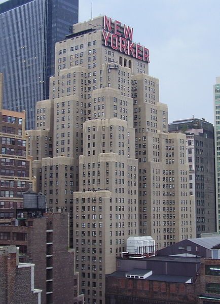 New Yorker Hotel, Manhattan Hotels, Art Deco Hotel, Process Design, New York Architecture, New York Winter, Nyc Hotels, New York Hotels, Tall Buildings