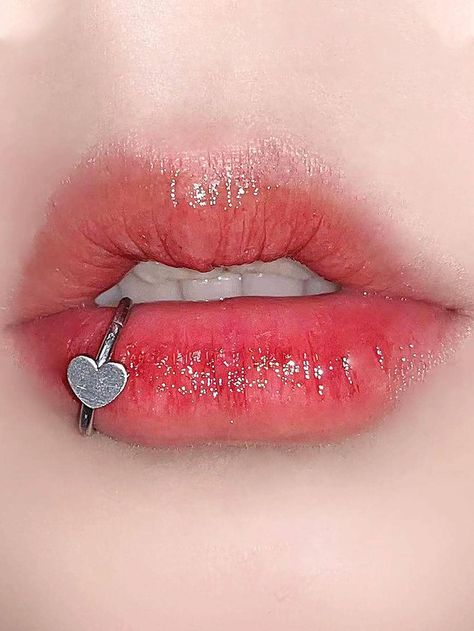 Plateado  Collar  Acero Inoxidable  Pendiente para labios Embellished Cute Lip Rings, Side Labret Piercing Rings, Side Labret, Lip Ring Piercing, Labret Piercing Ring, Lip Piercing Ring, Mouth Piercings, Lip Piercing Jewelry, Lip Jewelry