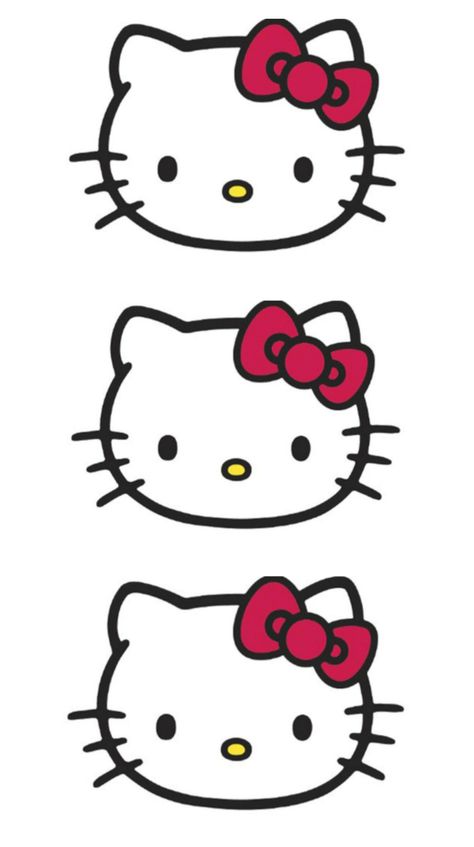 Hello Kitty Paper Cutout, Hello Kitty Wall Decor Printable, Hello Kitty Cut Out Template, Hello Kitty Door Decoration, Free Hello Kitty Printables, Hello Kitty Cut Out, Hello Kitty Diy Decorations, Hello Kitty Birthday Theme, Hello Kitty Stickers