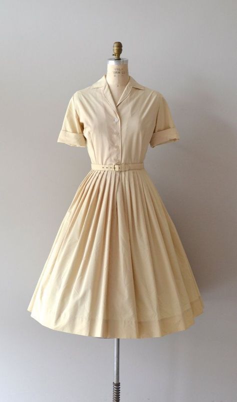 1950s Dresses Vintage, Vintage Fashion 1950s, Robes Vintage, Fashion 1950s, Trendy Wedding Dresses, Shirtwaist Dress, Vintage 1950s Dresses, Vestidos Vintage, 50s Dresses