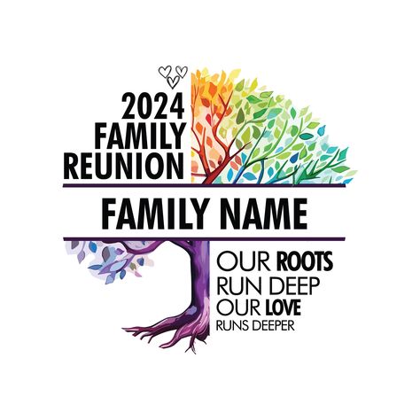 Family Reunion Tshirt Design, Reunion Tshirt Design, Family Reunion Logo, Family Reunion Tree, Family Reunion Shirts Designs, Family Tree Svg, United Family, Family Reunion Shirt, Reunion Games