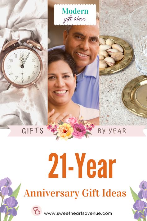 21 Year Anniversary Gifts: Traditional and Modern Ideas 21st Anniversary Ideas, 21st Anniversary Gift Ideas For Him, Anniversary Gifts Traditional, Anniversary Gifts By Year, Anniversary Ideas For Him, 21st Wedding Anniversary, 21st Anniversary, Wedding Anniversary Presents, Best Anniversary Gifts