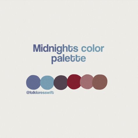 Midnights Taylor Swift Colors, Midnights Color Palette Taylor Swift, Midnights Taylor Swift Color Palette, Midnights Color Palette, Evermore Color Palette, Eras Color Palette, Midnight Color Palette, Taylor Swift Albums, Midnight Color