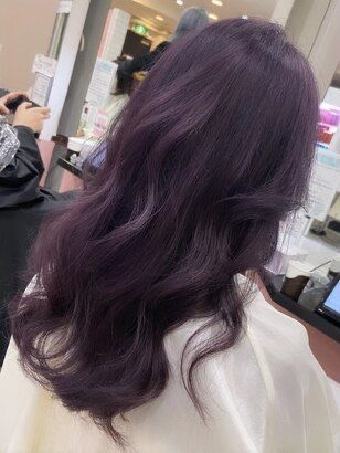 Violet Hair Colors, Purple Hair Color, Fake Insta, Dark Purple Hair, Plum Hair, Korean Hair Color, Wine Hair, Violet Hair, Hair Color Purple