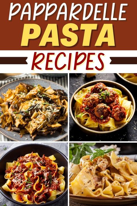 Pepperdella Pasta, Pepperdella Pasta Recipe, Pappardelle Recipes Sausage, Recipes With Pappardelle Pasta, Parpadelle Pasta Recipes Sauces, Papadeli Pasta, Parpadelle Pasta Homemade, Paparedelli Pasta Recipe, Paparadelle Recipes Noodles