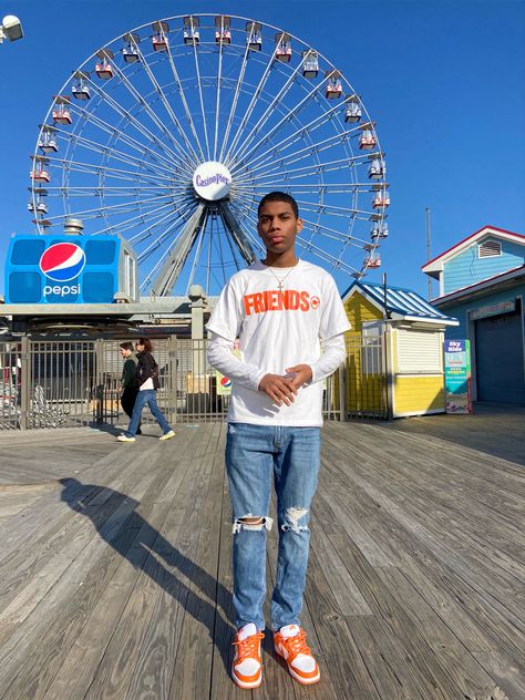 Syracuse Dunks Outfit Men, Dunk Syracuse Outfit, Dunk Fits Men, Syracuse Dunks Outfit, Dunks Outfit Men, Syracuse Dunks, Dunk Fits, Vlone Shirt, Dunks Outfit