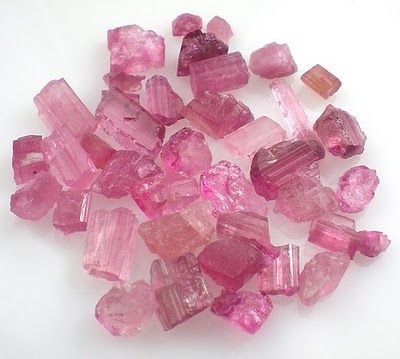 Pink Rough Jewelry, Pretty Rocks, Crystal Magic, Beautiful Rocks, Mineral Stone, Minerals And Gemstones, Rocks And Gems, Tourmaline Crystal, Rough Gemstone