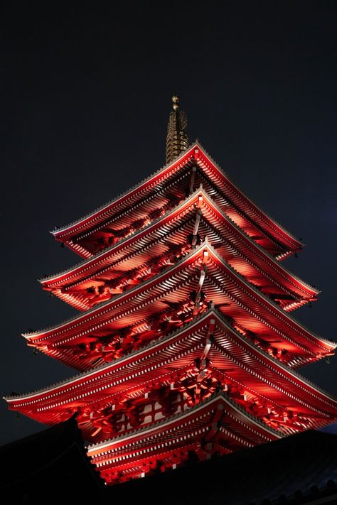 Tokyo Picture, Sensoji Temple, Japan Picture, Chinese Aesthetic, Tsukiji, Scenic Travel, Japanese Temple, Asian Architecture, Architecture Wallpaper