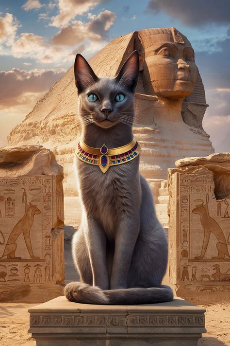 Dive into the mystical history of how cats earned their revered status in Ancient Egypt! ??? #pethealthcaretips #catsinancientEgypt Ancient Egypt Cat, Cats In Ancient Egypt, Egypt Cat, Life In Ancient Egypt, Meds For Dogs, Dog Body Language, Dog Remedies, Egyptian Cat, Dog Health Tips