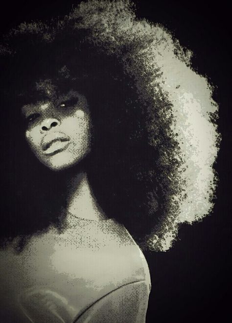 Eryka Badu, I Love Being Black, Erykah Badu, Afrocentric Art, Black Art Painting, Neo Soul, Hip Hop Art, Africa Art, Black Culture