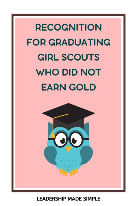 Recognition for Graduating Ambassadors Who Did Not Earn the Girl Scout Gold Award Girl Scout Gold Award, Girl Scout Meeting Ideas, Girl Scout Bridging, Meeting Planning, Girl Scout Badges, Troop Leader, Scout Badges, Girl Scout Leader, Gold Award