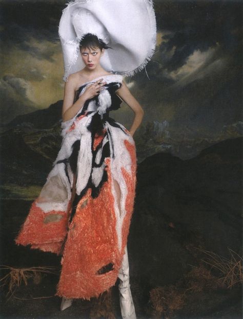 Marjan Jonkman, Butterfly Inspiration, Vogue Arabia, Novo Post, Fashion Layout, Modern Masters, Couture Dress, Classic Paintings, Fashion Painting