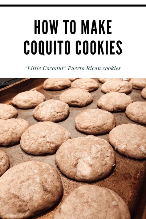 Puerto Rican Cookies Recipes, Coquito Brownies, Coquito Cookies Recipe, Coquito Gift Idea, Coquito Desserts, Puerto Rican Cookies, Coquito Cookies, Coquito Cupcakes, Puerto Rico Cookies