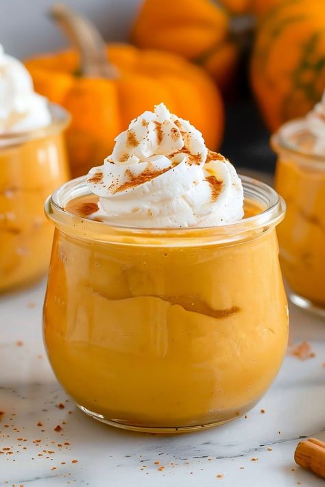 This fluffy, creamy pumpkin mousse is an easy, no-bake dessert that's perfect for any time of year. Using real pumpkin, you'll love every spiced spoonful. Pumpkin Mousse Recipe Easy, Libbys Pumpkin, Pumpkin Mousse, How To Make Pumpkin, Bake Dessert, Vanilla Pudding Mix, Mousse Recipes, Best Pumpkin, Cookie Crumbs