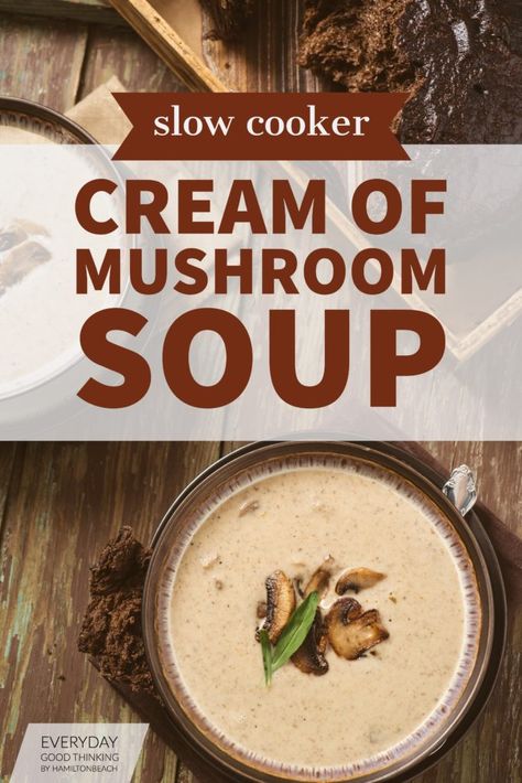 Crock Pot Cream Of Mushroom Soup, Tomato Mushroom Soup, Crockpot Cream Of Mushroom Soup, Crockpot Mushroom Soup, Mushroom Soup Crockpot, Soups Vegetarian, Crockpot Mushrooms, Mushrooms Soup, Soup Keto