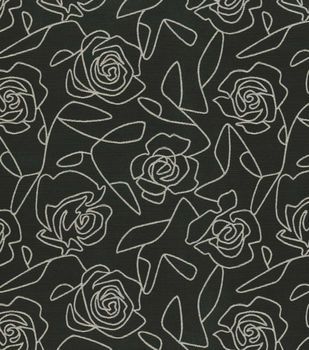 Nursery Remodel, Modern Pattern Design, Bed Of Roses, Crypton Fabric, Roses Blue, Pillow Inspiration, Back Garden Design, Fabric Swatch, Furniture Upholstery