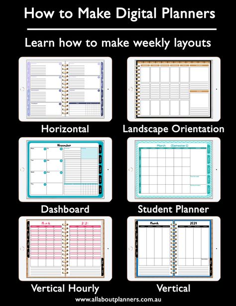 How to make digital planners or notebooks in Microsoft PowerPoint - All About Planners Make Your Own Digital Planner, Planner Monthly Layout, Printable Password Tracker, Notebook Templates, Planning App, Digital Notebook, Bullet Journal Notebook, Digital Notebooks, Daily Planner Printable