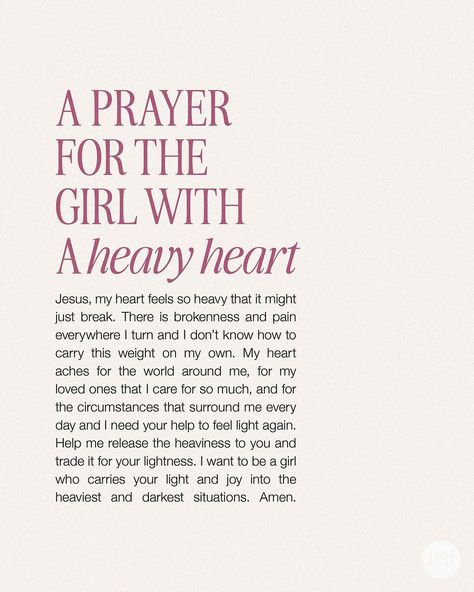 All Posts • Instagram Heavy Heart Quotes, My Heart Is Heavy, Proverbs 31 Ministries, Powerful Scriptures, Spiritual Prayers, Bible Study Lessons, Heavy Heart, God Can, Christian Bible Quotes