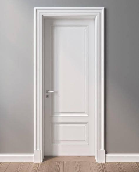 White Interior Doors, Interior Door Styles, Trendy Door, Doors Interior Modern, Wooden Doors Interior, Bedroom Door Design, Classic Doors, White Door, Door Interior