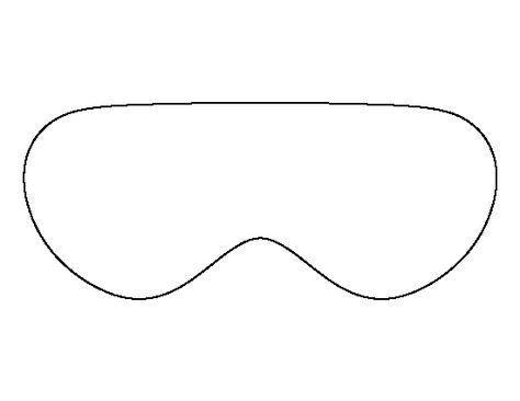 Eye mask pattern. Use the printable outline for crafts, creating stencils, scrapbooking, and more. Free PDF template to download and print at http://patternuniverse.com/download/eye-mask-pattern/ Eye Mask Printable, Eye Mask Template Free Printable, Eye Mask Pattern Free Printable, Eye Mask Drawing, Eye Mask Pattern, Animals Mask, Insurance Card Template, Beauty Party Ideas, Arctic Animals Crafts