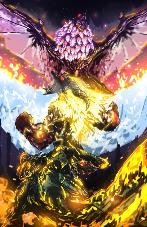 Rajang Monster Hunter, Monster Hunter World Wallpaper, Monster Hunter 3rd, Monster Hunter Series, Monster Hunter Art, Mythical Creatures Fantasy, Beast Creature, Humanoid Creatures, Creature Artwork