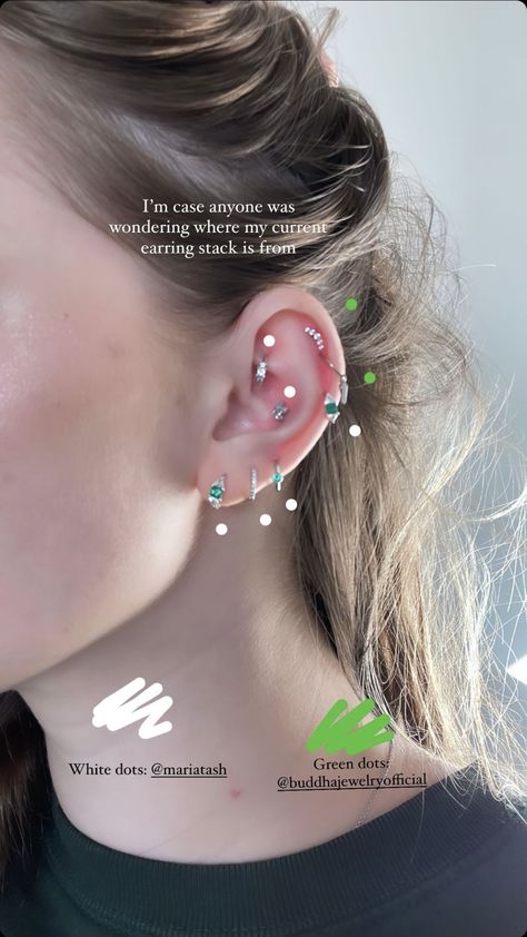 Brooke Monk Earrings, Brooke Monk Piercing, Brooke Monk Ear Piercings, Piercing Tour, Brooke Monk, Aesthetic Earrings, Piercing Tattoo, Future Life, Christmas 2024