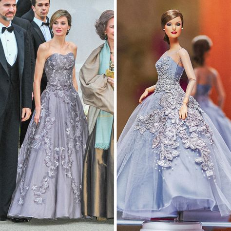 14 Barbie Dolls That Were Inspired by Our Favorite Celebs / Bright Side Barbie Signature Looks, Pop Culture Barbie Dolls, Historical Barbie Dolls, Barbie Movie Dolls Collection, Celebrity Barbie Dolls, Barbie Collector Dolls Of The World, Barbie Fashion Sketches, Birthstone Barbie Dolls, Custom Barbie