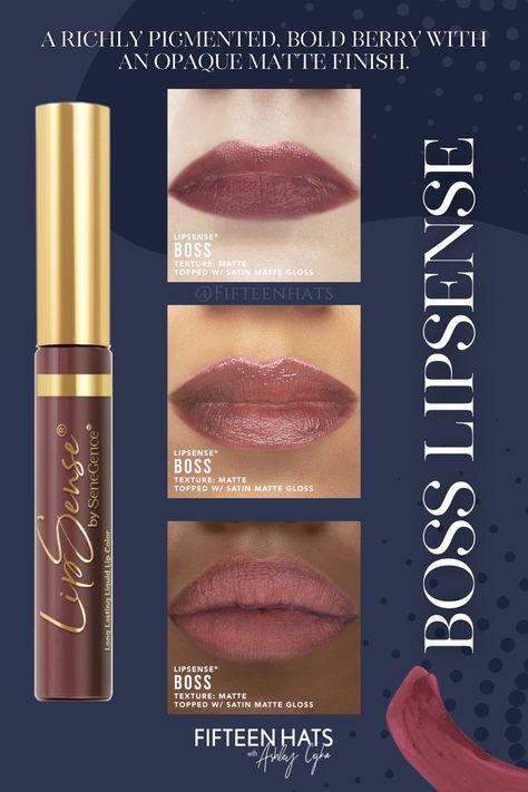 Lipsense Lip Colors, Lipsense Gloss, Senegence Makeup, Maskcara Beauty, Lipsense Colors, Different Skin Tones, Matte Gloss, Lip Color, Lip Colors