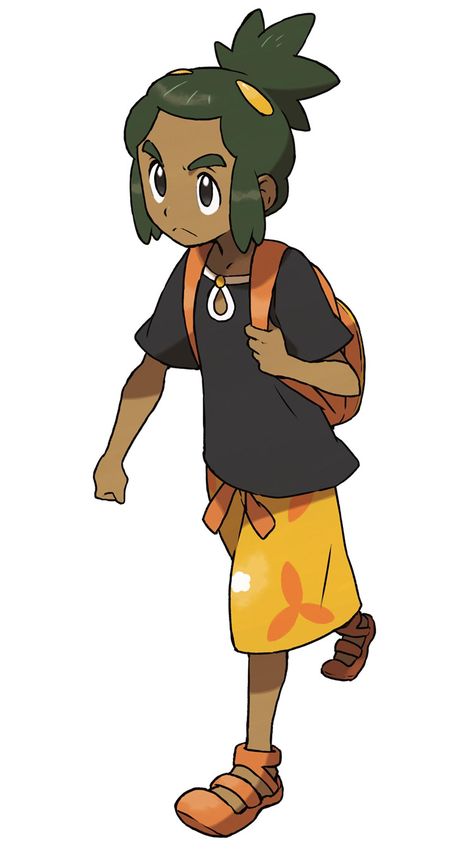 Hau Character Art from Pokémon Ultra Sun and Ultra Moon #art #artwork #gaming #videogames #gamer #gameart #conceptart #illustration Pokémon Hau, Hau Pokemon, Pokémon Artwork, Pokemon Rpg, Pokemon Painting, Pokemon Project, Pokemon Official, Pokemon Sprites, Pokemon Moon