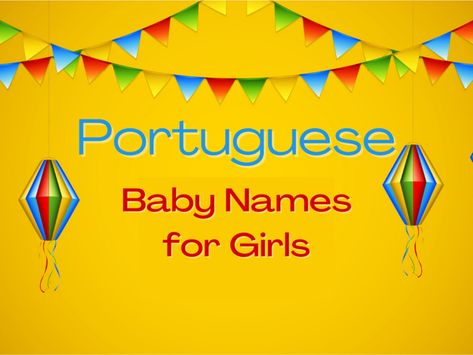 Expecting a daughter? Then you may be searching for the perfect feminine name for her. This list of Portuguese baby names for girls is filled with a variety of beautiful options. From Adelina to Izabel and plenty of names in between, you're sure to find the perfect moniker for your daughter! #girlnames #babynames Portuguese Baby Names, Boy Middle Names, German Names, Look And Find, Feminine Names, Names For Girls, Names For Boys