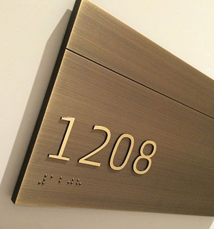 Dura Architectural Signage » Statuary Bronze Room Signs Bronze Signage, Inside Building, Ada Signage, Room Signage, Hotel Signage, Ada Signs, Door Signage, Signs Business, Wayfinding Signage Design