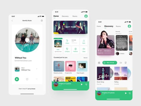 Product Design - Skybeat by Gale G. Mobile App Inspiration, Music App Design, Mobile App Interface, Ui Design Mobile, Ui Ux 디자인, Android App Design, Web Design Mobile, Mobile Ui Patterns, Mobile App Design Inspiration