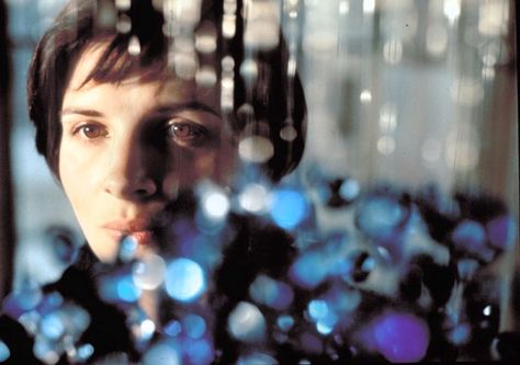 Juliette Binoche as Julie Vignon de Courcy [Three Colors: Blue, 1993] Glen Hansard, Three Colors Blue, Jean Gabin, Juliette Binoche, Movie Shots, All In The Family, French Films, Film Inspiration, Great Films