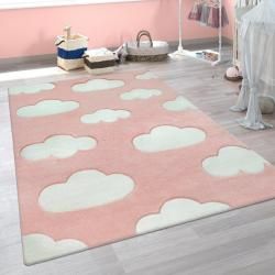 Modern Kids Rugs, Playroom Flooring, Pastel Nursery, Play Rug, Kids Rug, Heated Floors, Modern Kids, Pink Rug, White Area Rug