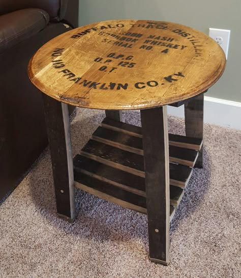 3be27662f5e9c84915d05408e69135cd 934×1,080 pixels Wine Barrel Head Ideas, Whiskey Barrel Lids Ideas, Wine Barrel Lid Ideas, Whiskey Barrel Lid Ideas, Barrel Head Ideas, Barrel Lid Ideas, Wine Barrel End Table, Bourbon Barrel Furniture, Diy Whiskey Barrel