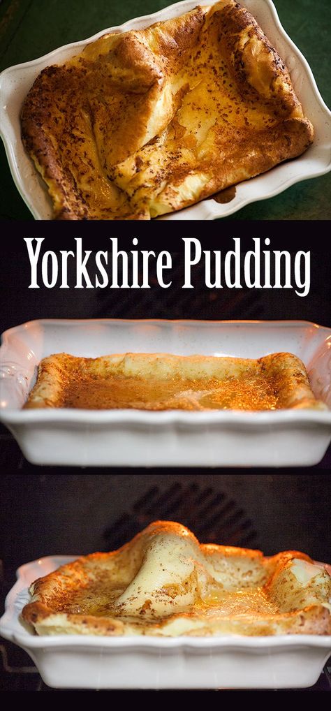 Holiday Pudding, Beef Food Recipes, Portugal Sunset, Yorkshire Pudding Recipe, Yorkshire Pudding Recipes, Yellowstone Vacation, Butter Milk, Yorkshire Pudding, Scenery Photography